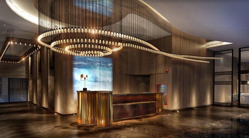 Hotel Stripes Kuala Lumpur, Autograph Collection Exterior foto The lobby of the hotel